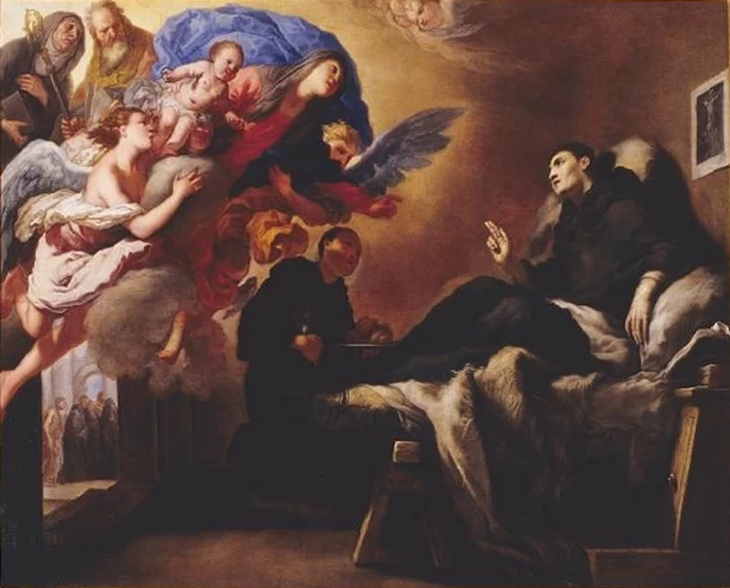 Dipinto guarigione miracolosa di San Nicola